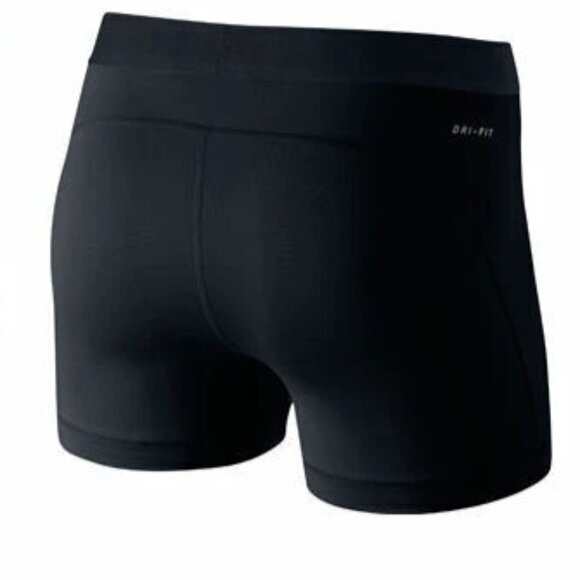 NIKE PRO Women's 3.0" Compression DRI-FIT Shorts Style# 589364-010 - Black, S - Picture 7 of 16
